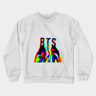 BTS RGB paint text design Crewneck Sweatshirt